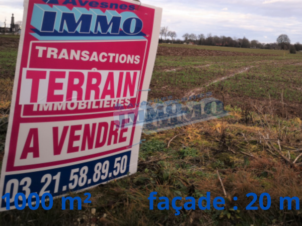 Offres de vente Terrain à batir Aubigny-en-Artois 62690